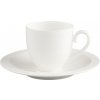 Espresso šálek a podšálek WHITE PEARL, šedá  Villeroy & Boch
