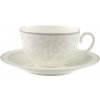 Snídaňový šálek a podšálek GRAY PEARL, šedá  Villeroy & Boch