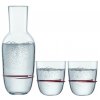 Sada na vodu (1 karafa + 2 sklenice) AURA, fialová  Zwiesel Glas