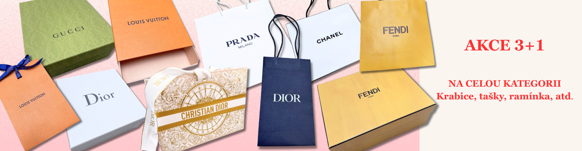 🎁 Akce 3+1 zdarma na luxusní balení!