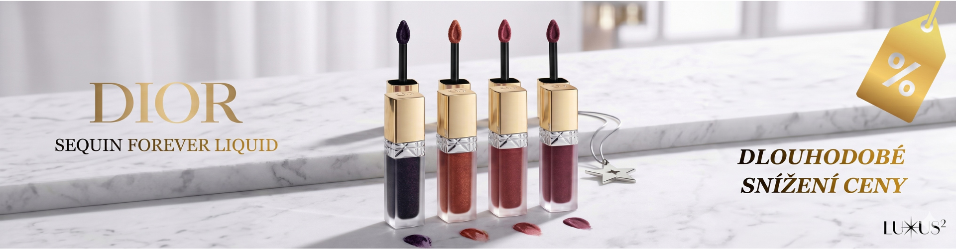 Dior Sequin Forever Liquid nyní dlouhodobě snížená cena