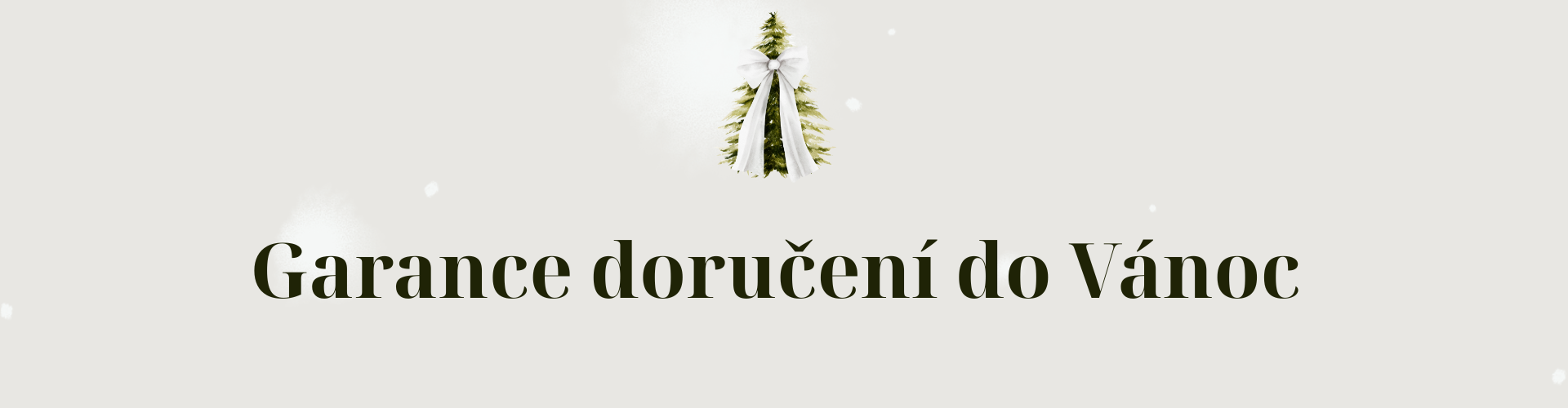 Garance doručení do Vánoc