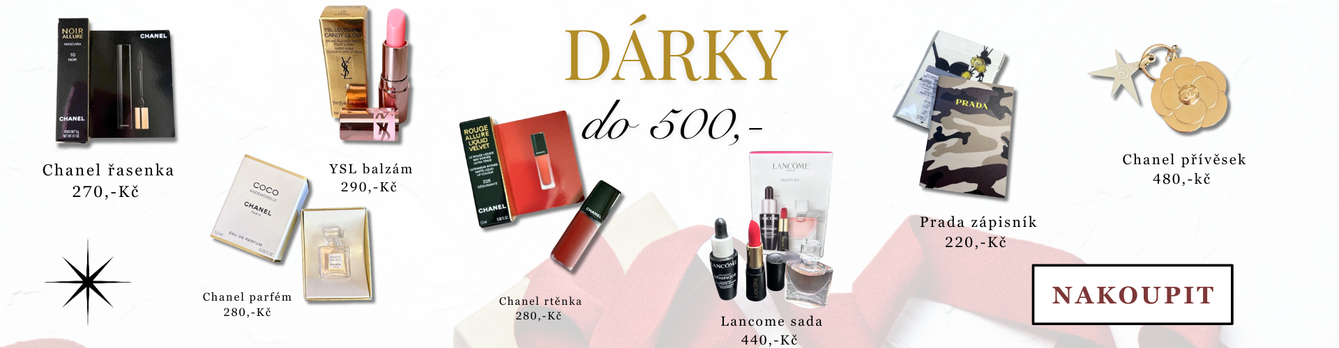 dárky do 500