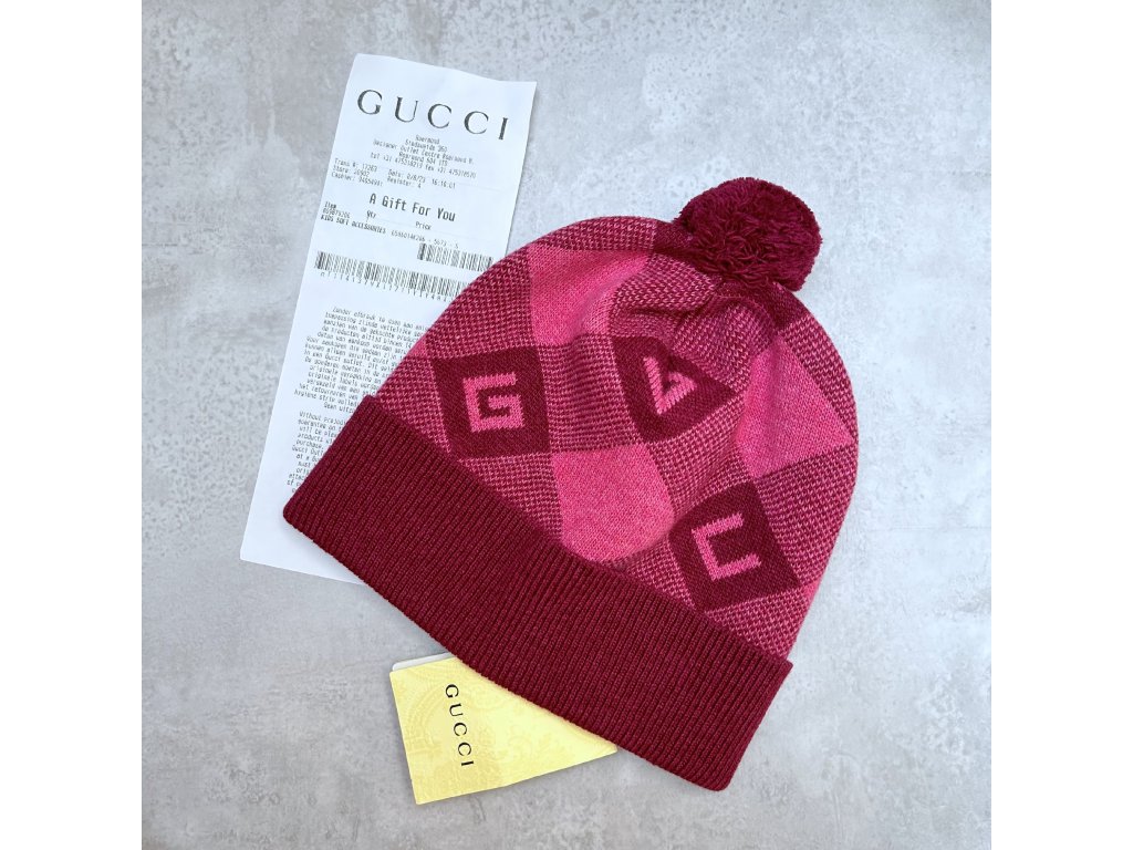 Czapka damska Gucci S, dziecięca do 12 lat