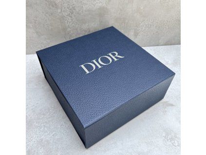 Dior krabice tmavě modrá 22x22x10 cm