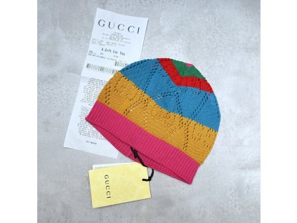 Gucci čepice miminko 6-14 měsíců