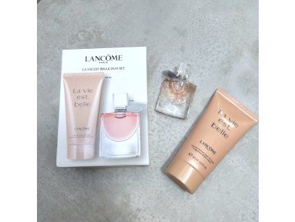 Lancome mini sada tělové mléko + parfém