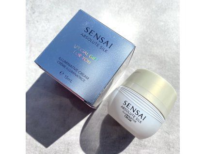 Sensai ILLUMINATIVE CREAM absolute silk krém na obličej 15 ml
