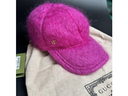 Gucci kšiltovka M 57cm nová růžová