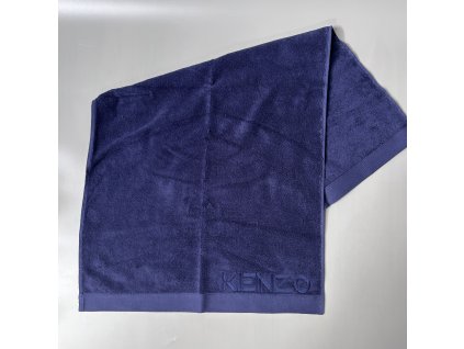 Kenzo osuška / ručník tmavě modrý 100x55 cm