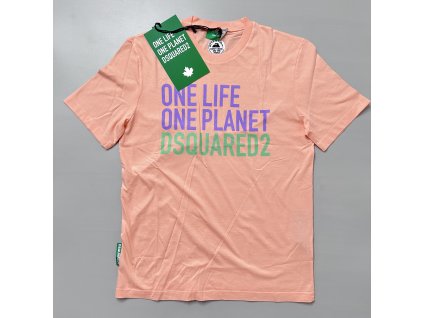 Dsquared2 pánské S-M triko oranžové