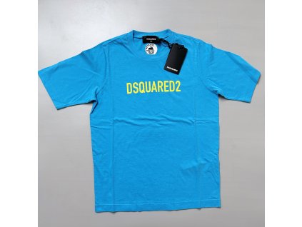 Dsquared2 pánské S triko modré nové unisex