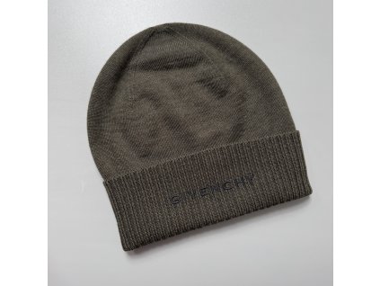 Khaki nowa czapka Givenchy