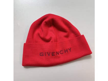 Kapelusz Givenchy czerwony nowy