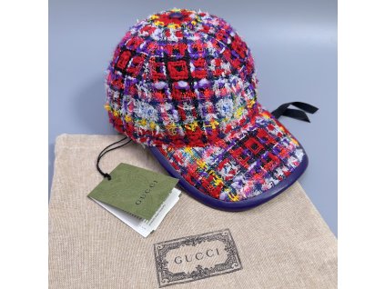 Gucci kolorowa czapka rozmiar M (57 cm)