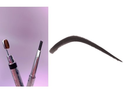 Dior 05 tužka na obočí Kabuki brow styler black tester