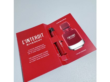 Givenchy L'Interdit EDP Rouge Ultime 1 ml vzoreček