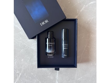 Dior Sauvage SET 10 ml Eau Forte + 5 ml The Serum
