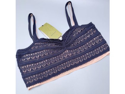 Gucci braletka vel. M top tmavě modrý / béžový