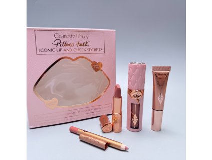 Charlotte Tilbury set Pillow Talk Iconic Lip and Cheek Secrets