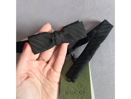 Gucci motýlek černý