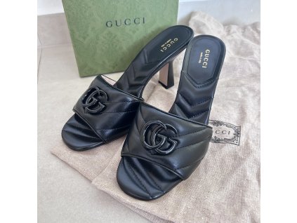 Gucci pantofle 37 (37.5) na podpatku