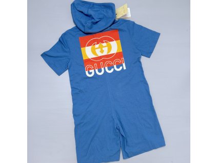 Gucci dětský overal 8 - 10 let modrý