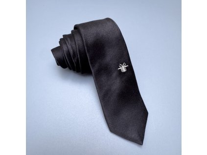 Dior dětská kravata černá lehce nošená
