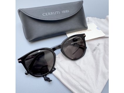 Cerruti 1881 sluneční brýle černé lehce nošené