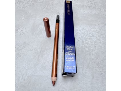 Estée Lauder tužka na oči Bronze Double Wear voděodolná lehce použitá