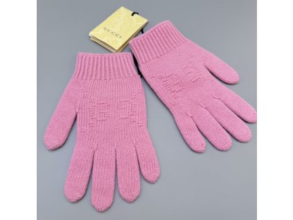 Gucci rukavice růžové dámské vel. XS / děti L