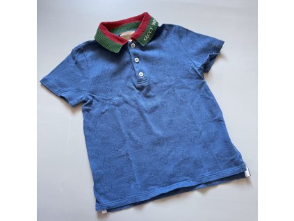 Gucci dětské triko 2-3 roky modré nošené