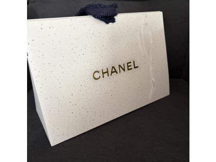 Chanel papírová taška limitovaná vánoční edice 28x19x10,5 cm