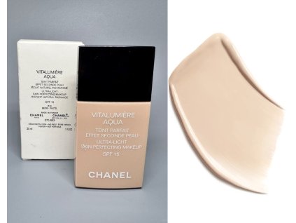 Chanel make-up B10 Beige Pastel Vitalumiére Aqua 30ml tester