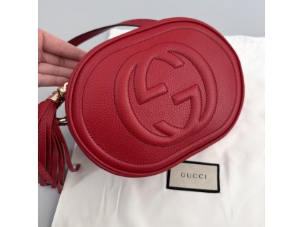 Gucci crossbody kabelka kožená