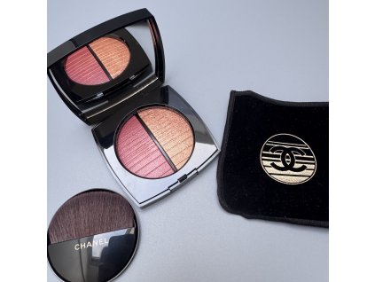 Chanel duo rozjasňovač / tvářenka Soleil Couchant Les Beiges 6,4 g