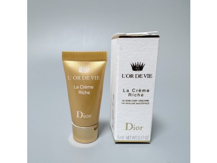 Dior pleťový krém L’Or de Vie La Crème Riche 5 ml miniatura