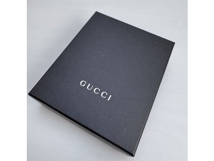 Gucci krabice 15,5x13,5x4 cm černá