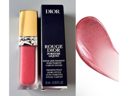 Dior Forever Sequin 353 třpytivá tekutá rtěnka limitovaná edice vyzkoušená