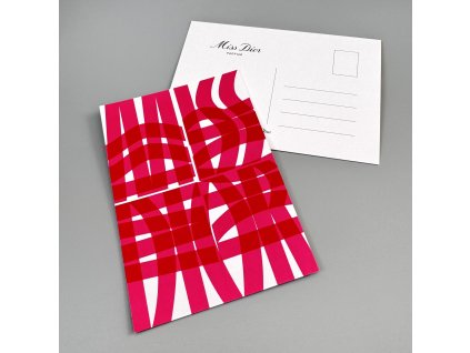 Dior pohlednice Miss Dior