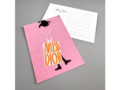 Dior pohlednice