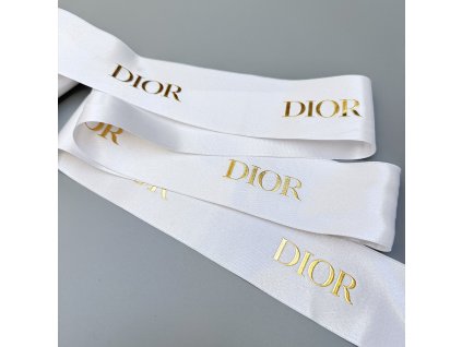 Dior stuha bílá 2 m