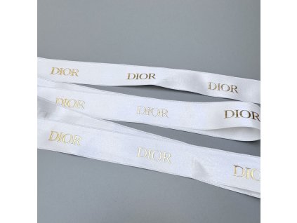Dior stuha bílá 150x2,5 cm