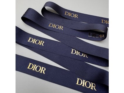 Dior stuha modrá 1 m