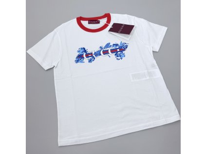 Gucci triko vel. L unisex bílé