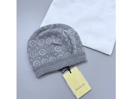 Gucci dětská čepice (50 cm) 3-6 let šedá
