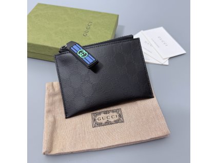 Gucci pánská kožená peněženka černá