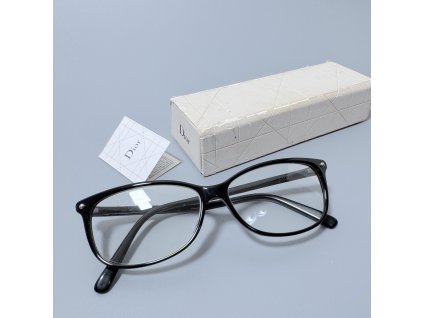 Dior brýle / obroučky černé nošené