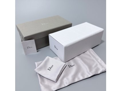 Dior pouzdro na brýle bílé