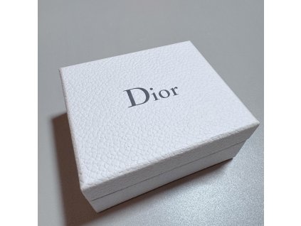 Dior krabička 12x10x5 cm bílá